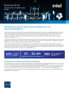Procesadores Escalables Intel® Xeon® para la Seguridad