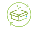 Icono del contenido reciclado