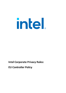 Normas corporativas vinculantes de Intel en el EEE