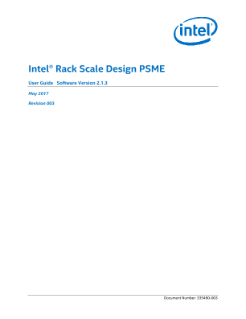 PSME User Guide